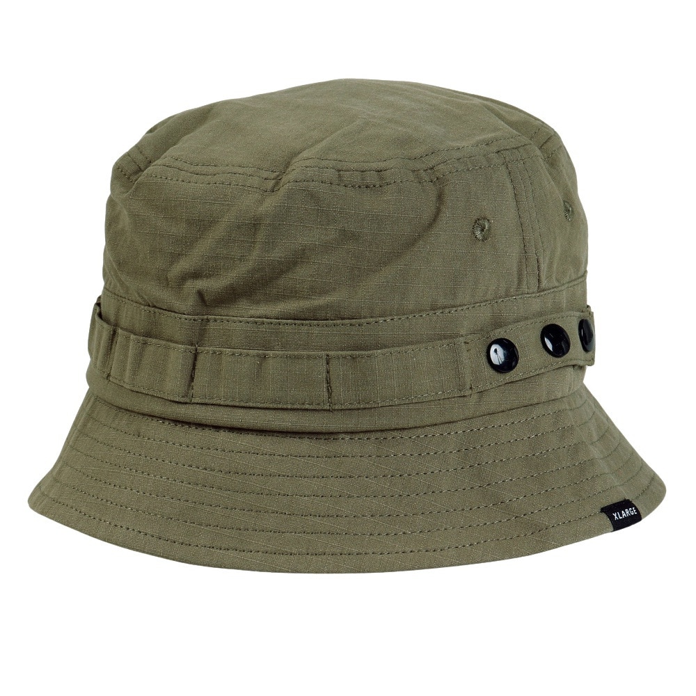 ＸＬＡＲＧＥ RIPSTOP ミリタリー ハット 101242051002-OLIVE Ｌ 37 帽子