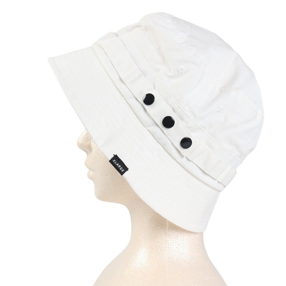 エクストララージ（XLARGE）（メンズ）RIPSTOP ミリタリー ハット 101242051002-WHITE