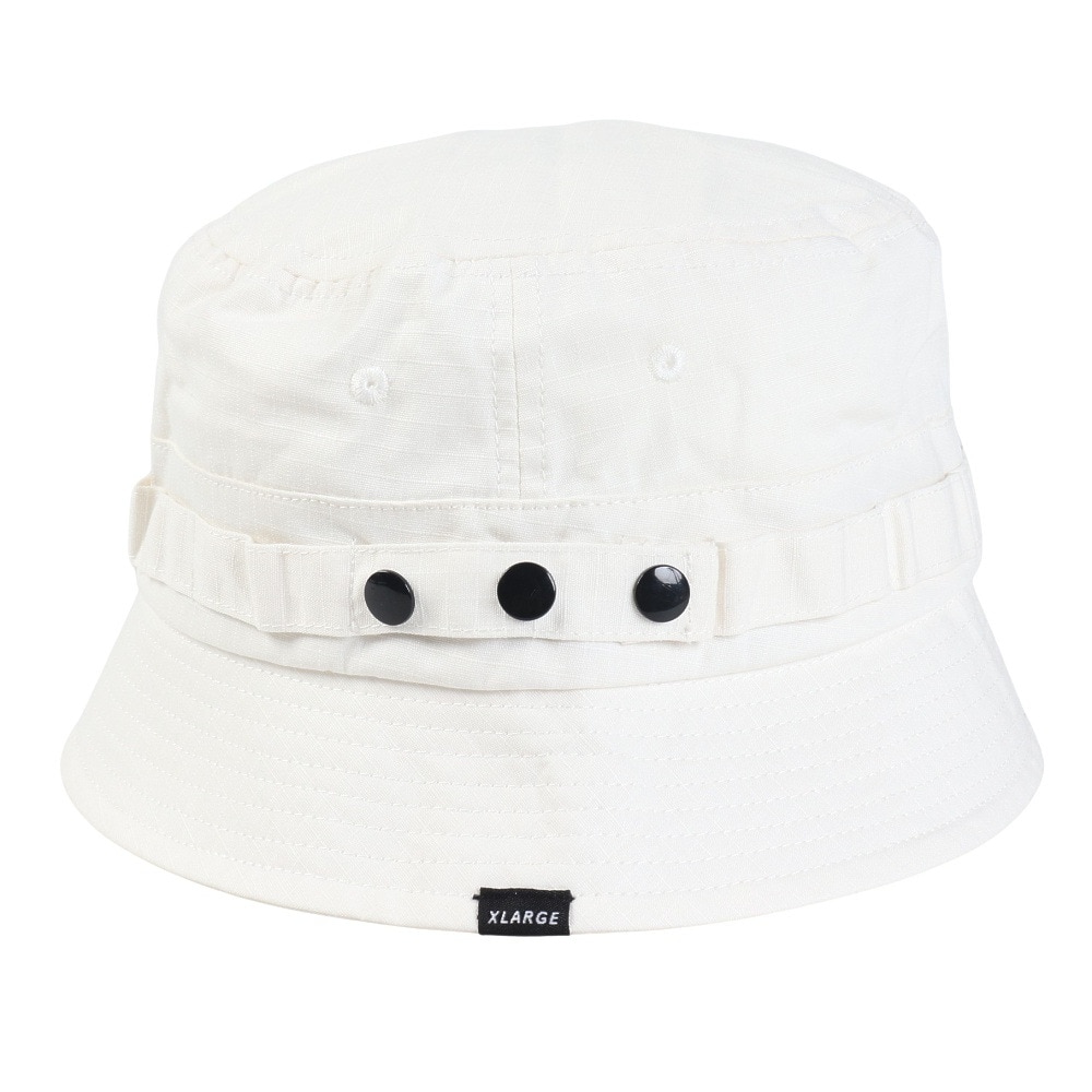 エクストララージ（XLARGE）（メンズ）RIPSTOP ミリタリー ハット 101242051002-WHITE