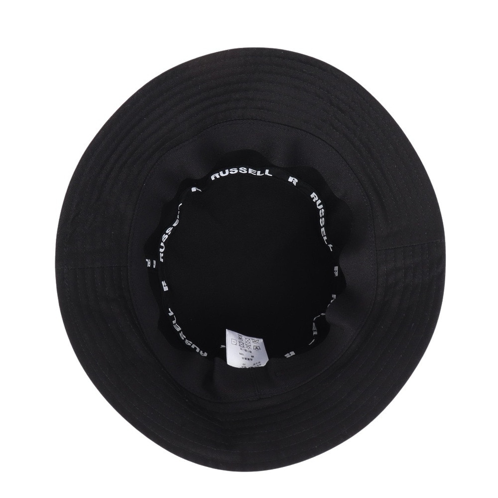 ラッセル（RUSSELL）（メンズ）ベーシック バケットハット RBMZ24S003 BLK