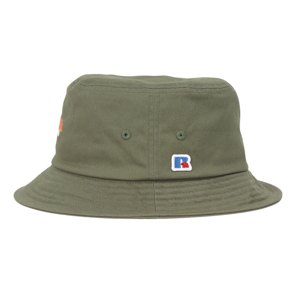 ラッセル（RUSSELL）（メンズ）カレッジロゴ バケットハット RBMZ24S004 KHK