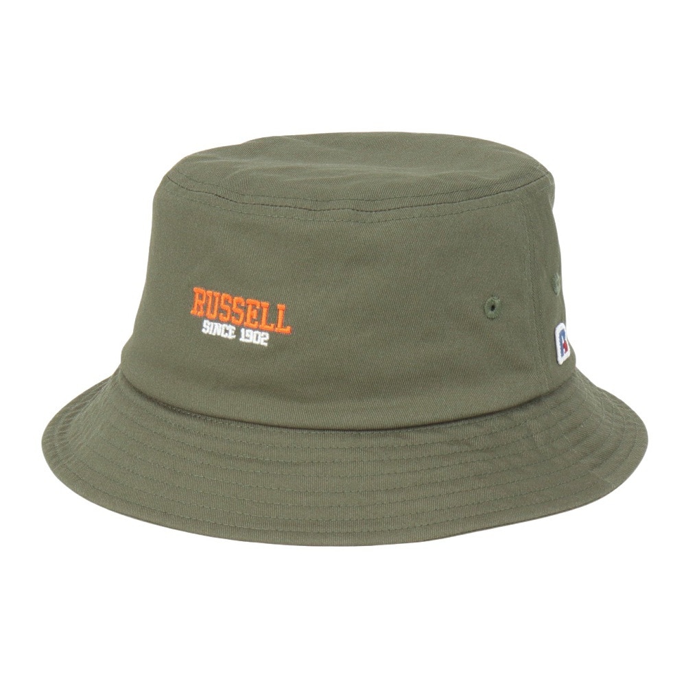 ラッセル（RUSSELL）（メンズ）カレッジロゴ バケットハット RBMZ24S004 KHK