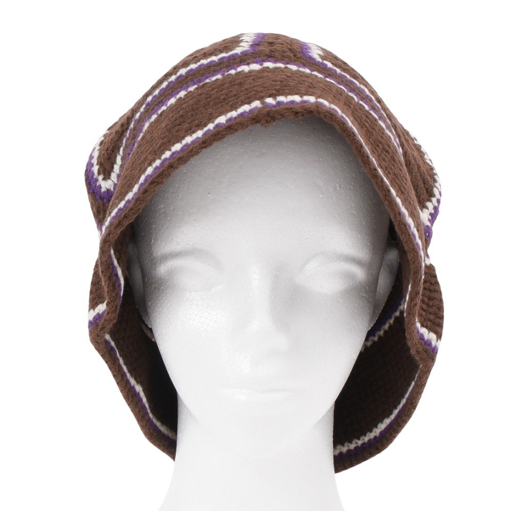 エクストララージ（XLARGE）（メンズ）CROCHET BELL ハット 101243051005-BROWN