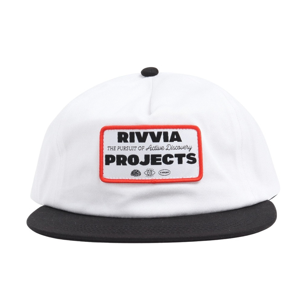 リヴィアプロジェクツ（Rivvia Projectu）（メンズ）CLASSIC PURSUIT キャップ RHE-24423-BK/WT