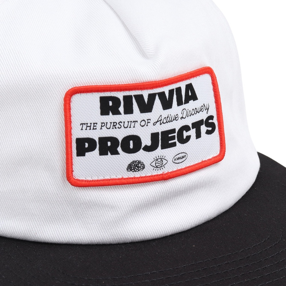 リヴィアプロジェクツ（Rivvia Projectu）（メンズ）CLASSIC PURSUIT キャップ RHE-24423-BK/WT