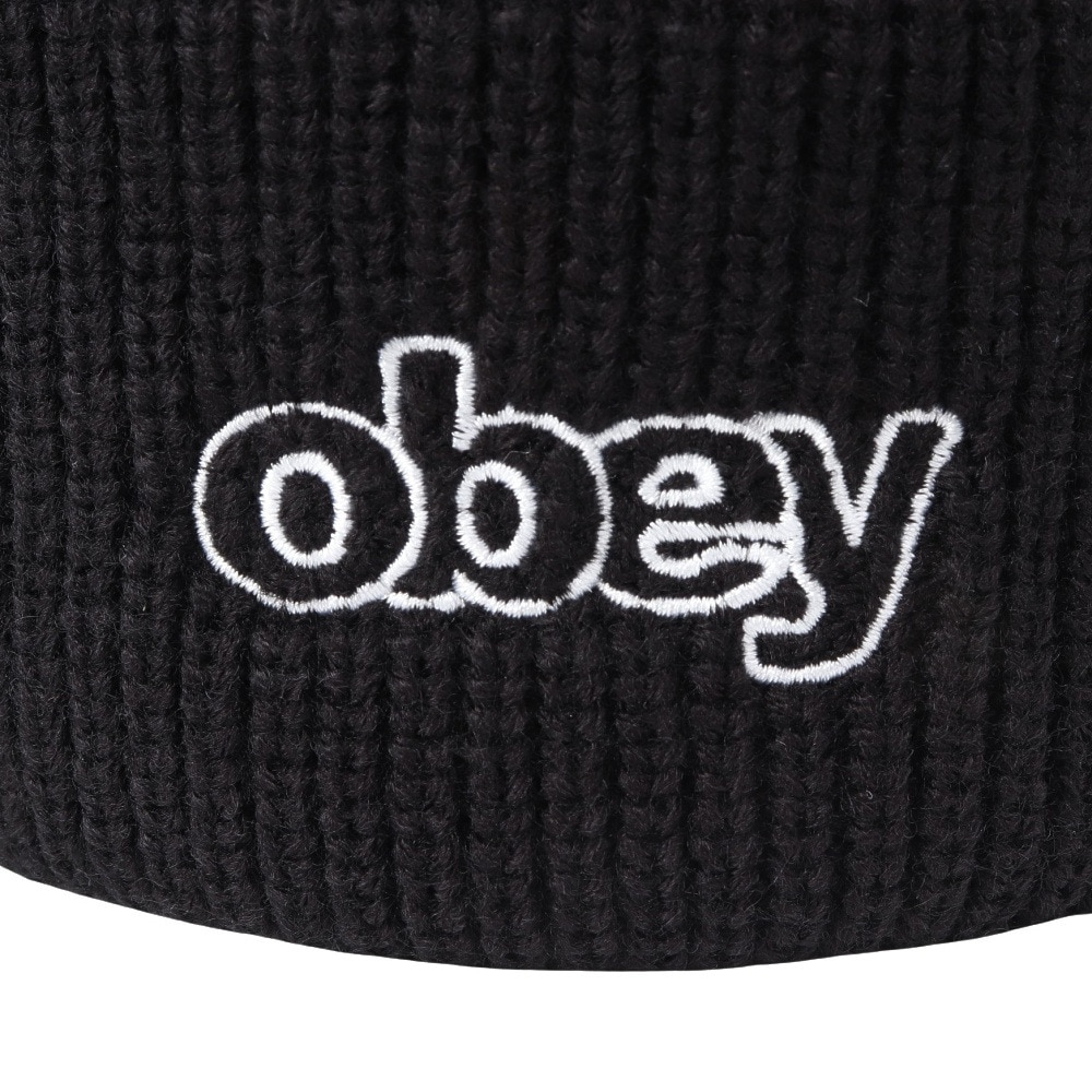 オベイ（OBEY）（メンズ）THROWBACK ビーニー 100030209BLK