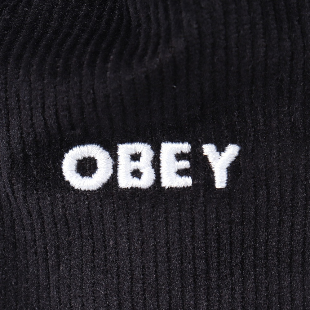オベイ（OBEY）（メンズ）BOLD コーデュロイ バケットハット 100520093BLK