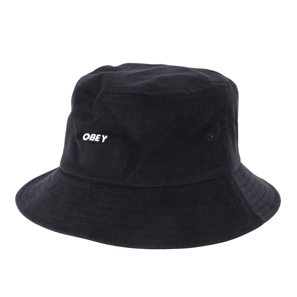 オベイ（OBEY）（メンズ）BOLD コーデュロイ バケットハット 100520093BLK