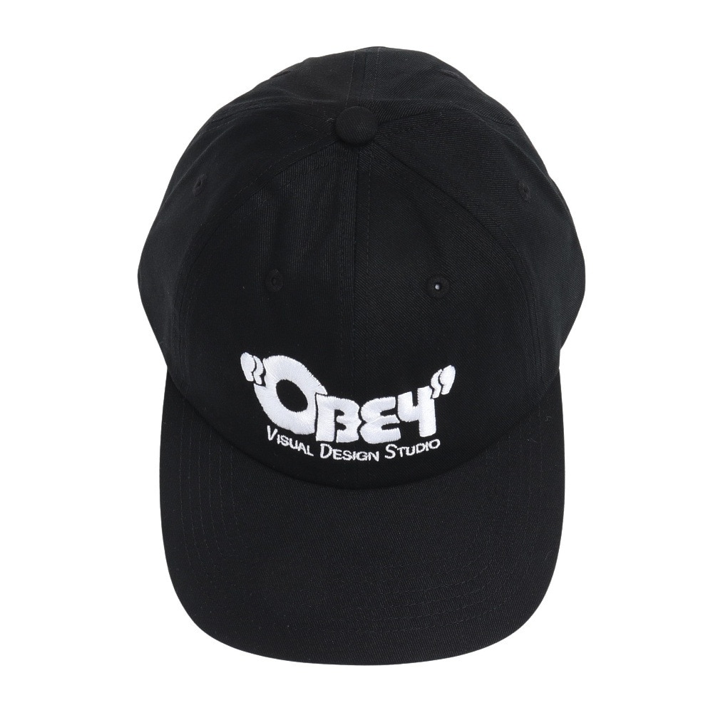 オベイ（OBEY）（メンズ）VISUAL デザイン 5 PANE キャップ 100580401BLK
