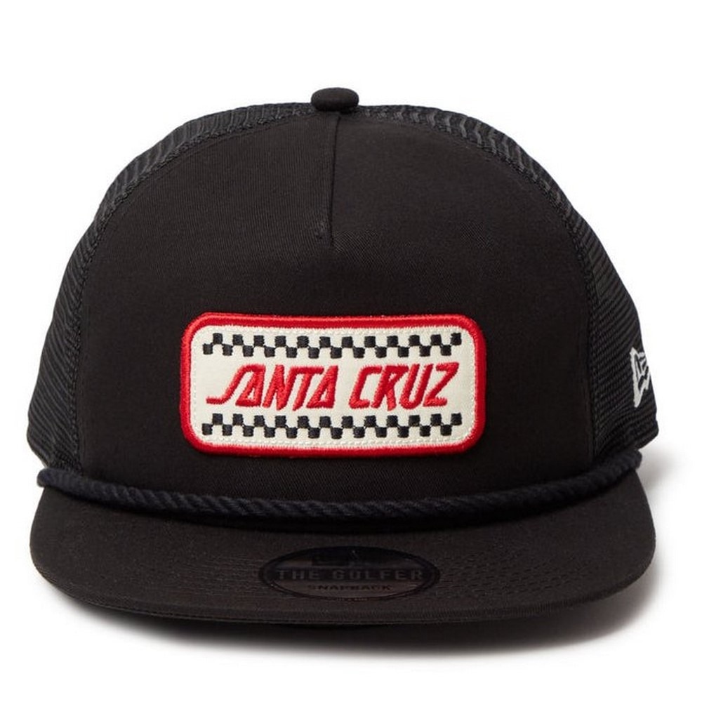 ニューエラ（NEW ERA）（メンズ、レディース）帽子 キャップ The Golfer トラッカー SANTA CRUZ チェックロゴ 14384266