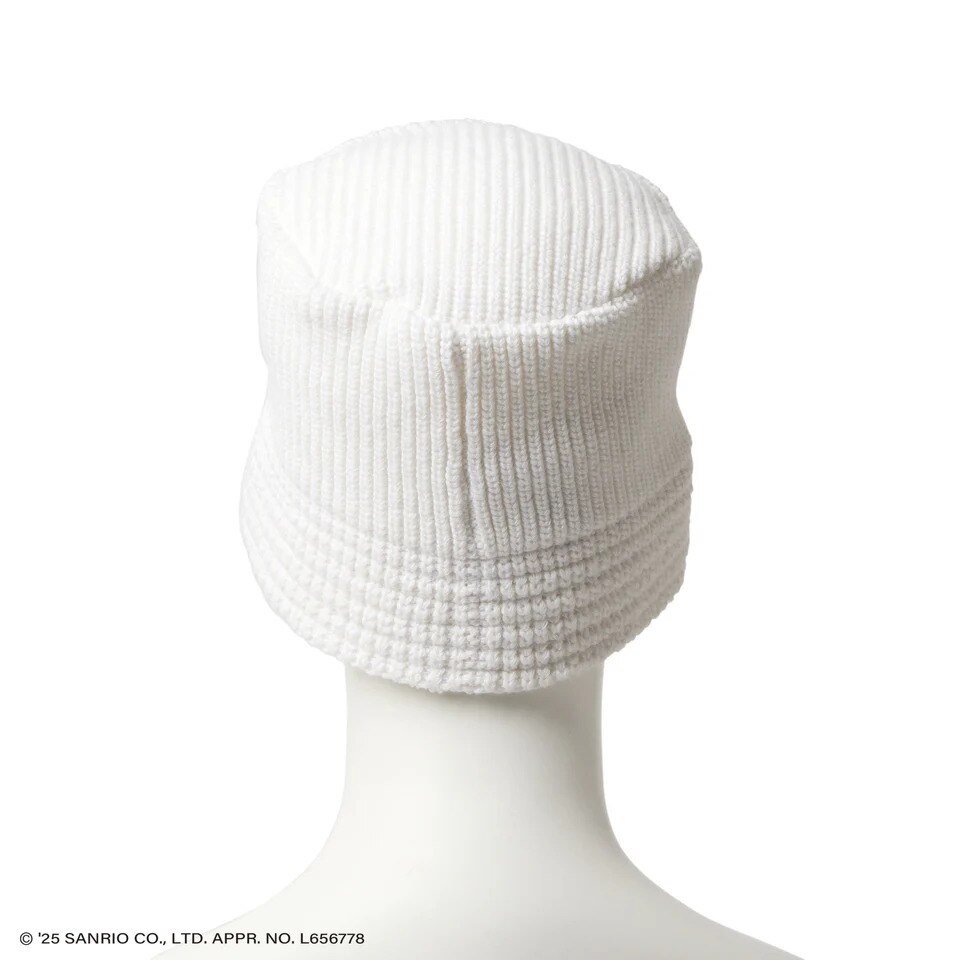 ニューエラ（NEW ERA）（メンズ、レディース）ニットバケットハット ハローキティ フェイス ホワイト 14432164