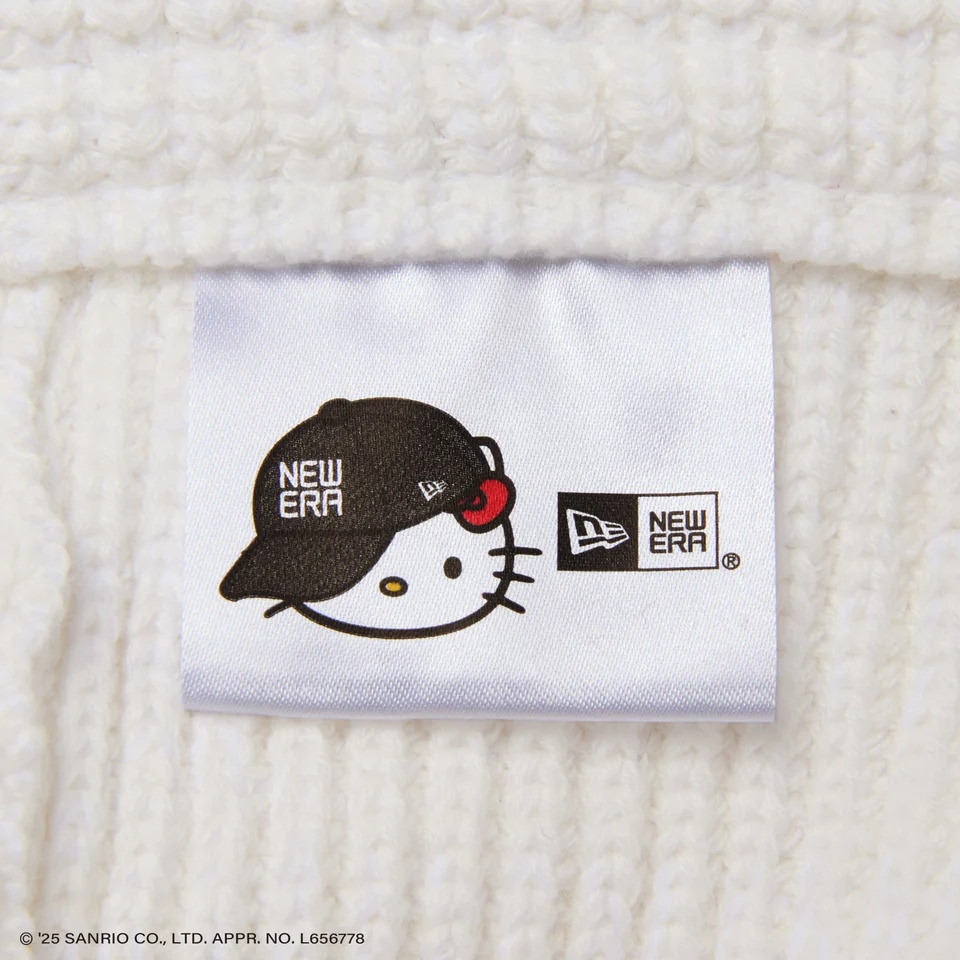 ニューエラ（NEW ERA）（メンズ、レディース）ニットバケットハット ハローキティ フェイス ホワイト 14432164