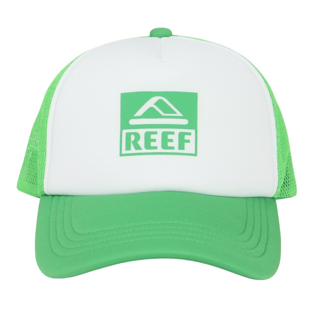 リーフ（REEF）（メンズ）帽子 スクエアロゴ トラッカーキャップ RFACM2502-AQA