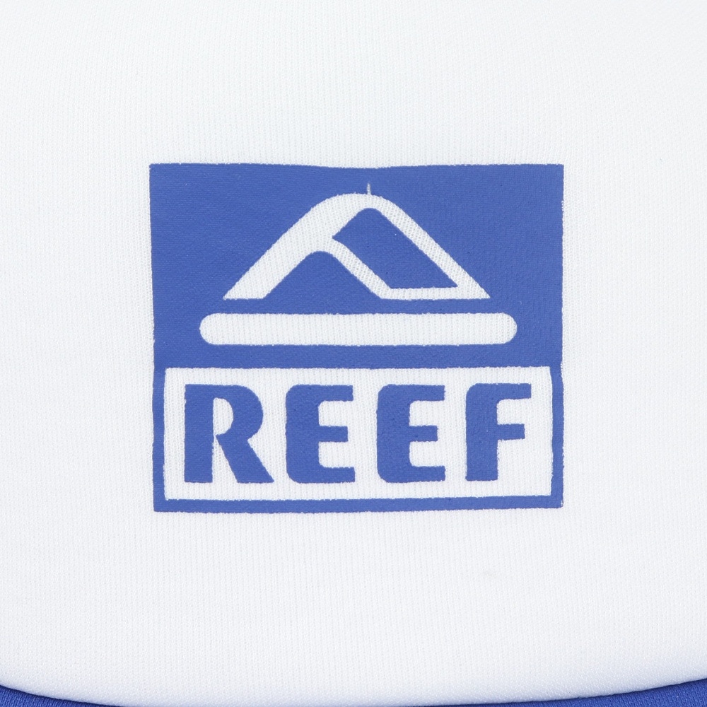 リーフ（REEF）（メンズ）帽子 スクエアロゴ トラッカーキャップ RFACM2502-R.BLU