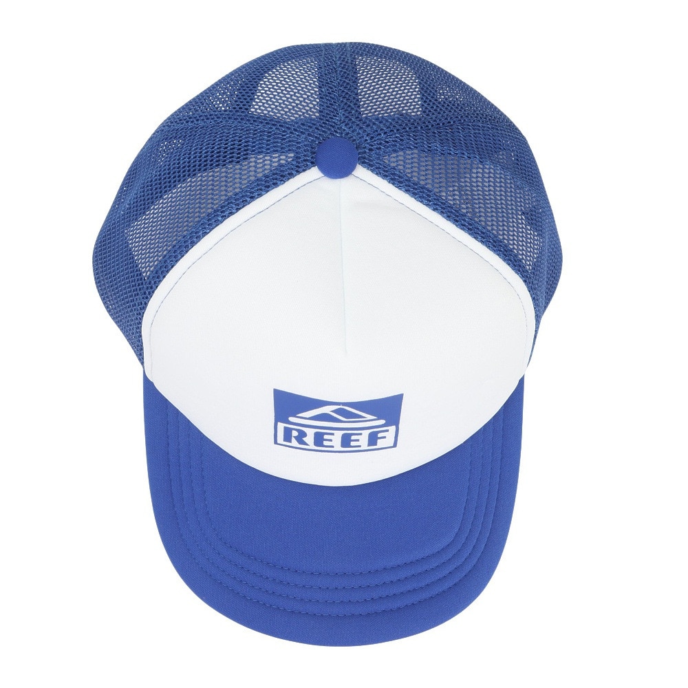リーフ（REEF）（メンズ）帽子 スクエアロゴ トラッカーキャップ RFACM2502-R.BLU