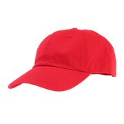 ニューハッタン（Newhattan）（メンズ）ベースボール ロー キャップ ツイル 1403 red 4589682787035