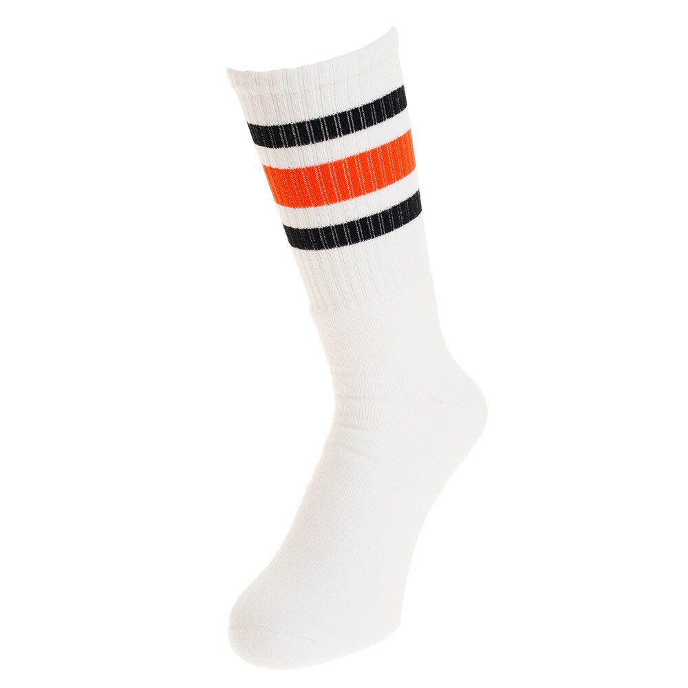  ソックス Crew BK/OG Stripe SOCCO-MC17