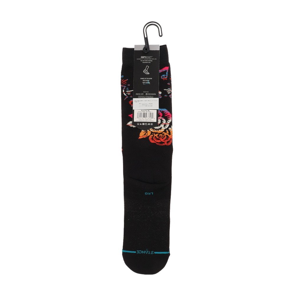 スタンス（STANCE）（メンズ、レディース）REMEMBER ME ソックス A545C21REM BLK