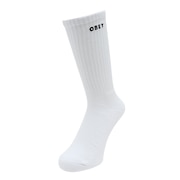 (メンズ)BOLD SOCKS 100260144WHT22U