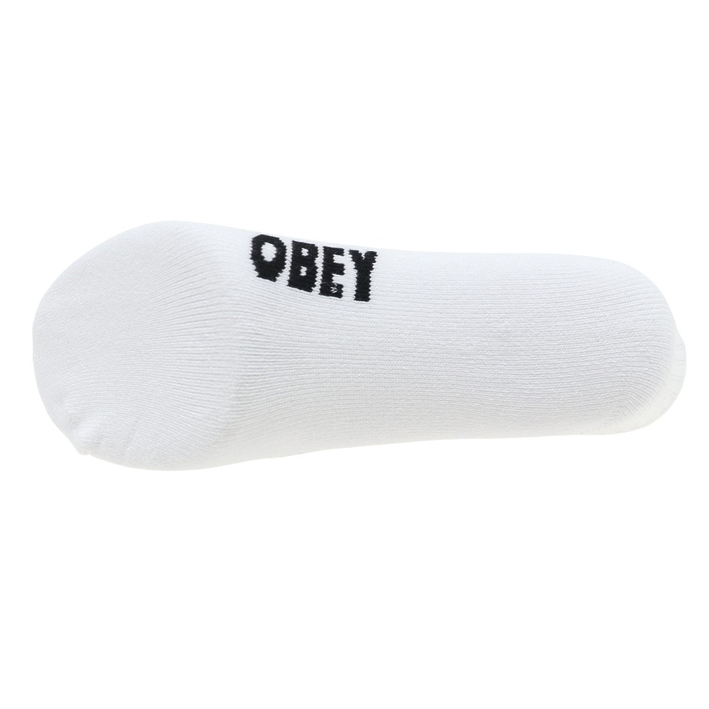 オベイ（OBEY）（メンズ）SUNSHINE SOCKS 100260161WHT22U