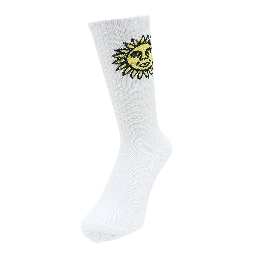 オベイ（OBEY）（メンズ）SUNSHINE SOCKS 100260161WHT22U