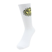 オベイ（OBEY）（メンズ）SUNSHINE SOCKS 100260161WHT22U