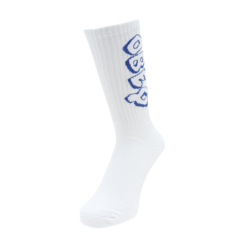 オベイ（OBEY）（メンズ）BLOCK SOCKS 100260160WHT22U