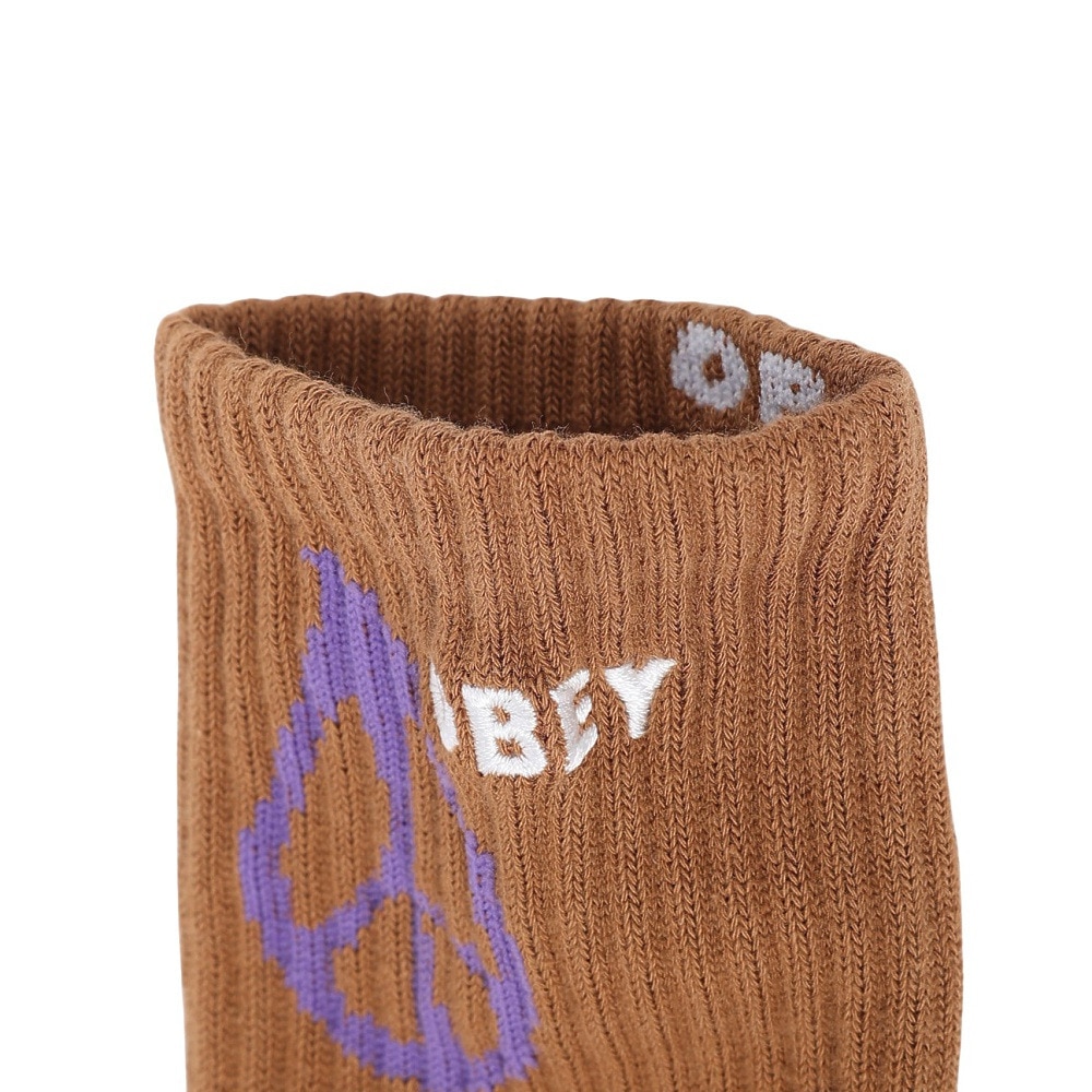 オベイ（OBEY）（メンズ）PEACED ソックス 100260163BRS22F