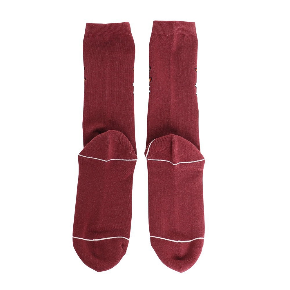 エクストララージ（XLARGE）（メンズ）SUNRISE SOCKS 101224054002-BURGUNDY