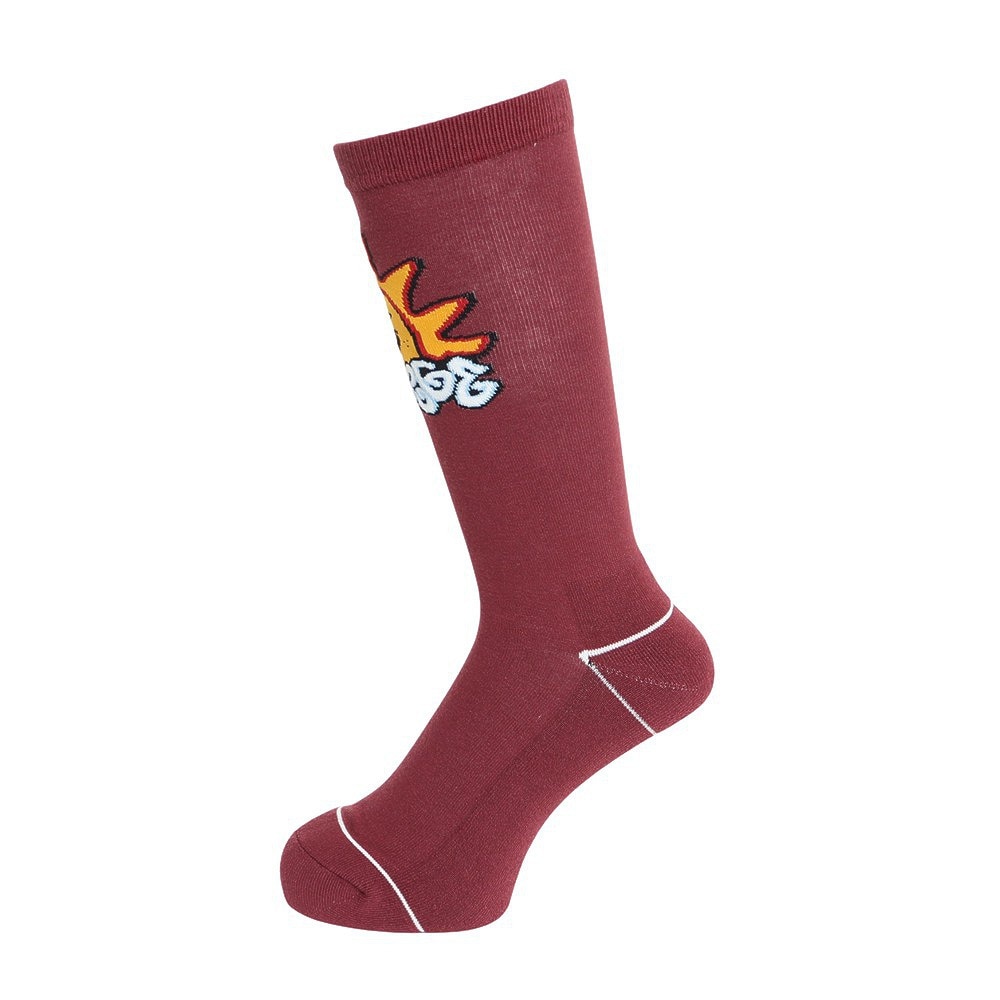 エクストララージ（XLARGE）（メンズ）SUNRISE SOCKS 101224054002-BURGUNDY