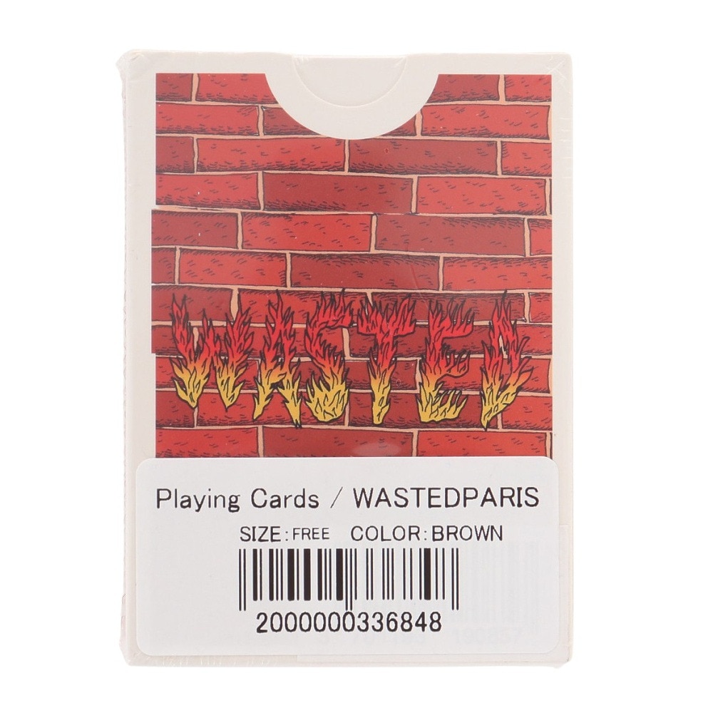 WASTED PARIS（WASTED PARIS）（メンズ、レディース、キッズ）プレイカード 23SSD3-07213-010-BR
