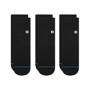 (メンズ)ICON QUARTER 3 PACK ソックス A356A21IQP