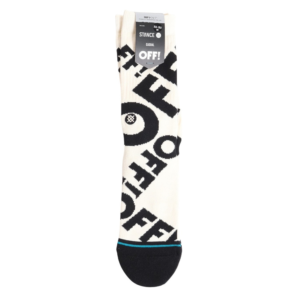 STANCE OFF ソックス A556A23OFF VWH L 12 雑貨