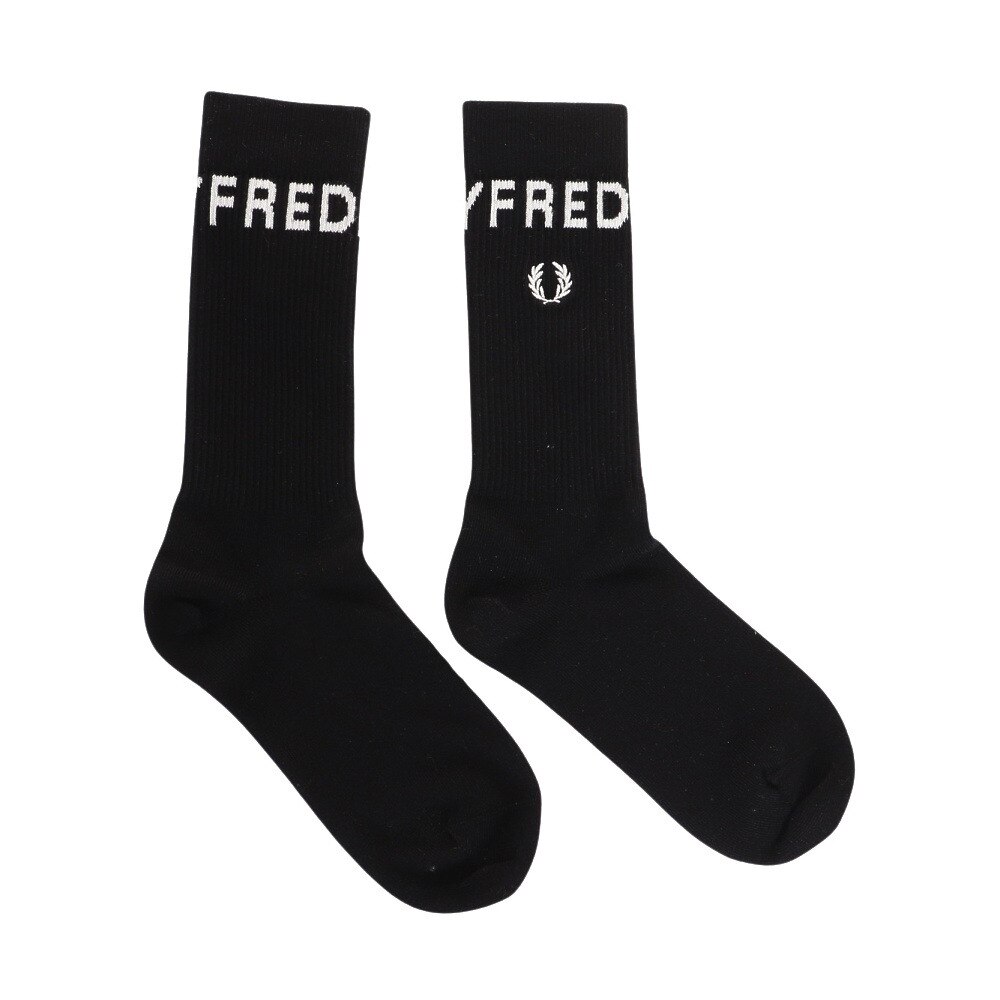 フレッドペリー（FRED PERRY）（レディース）BOLD TIPPED ソックス 1足組 C6146-102 23AW