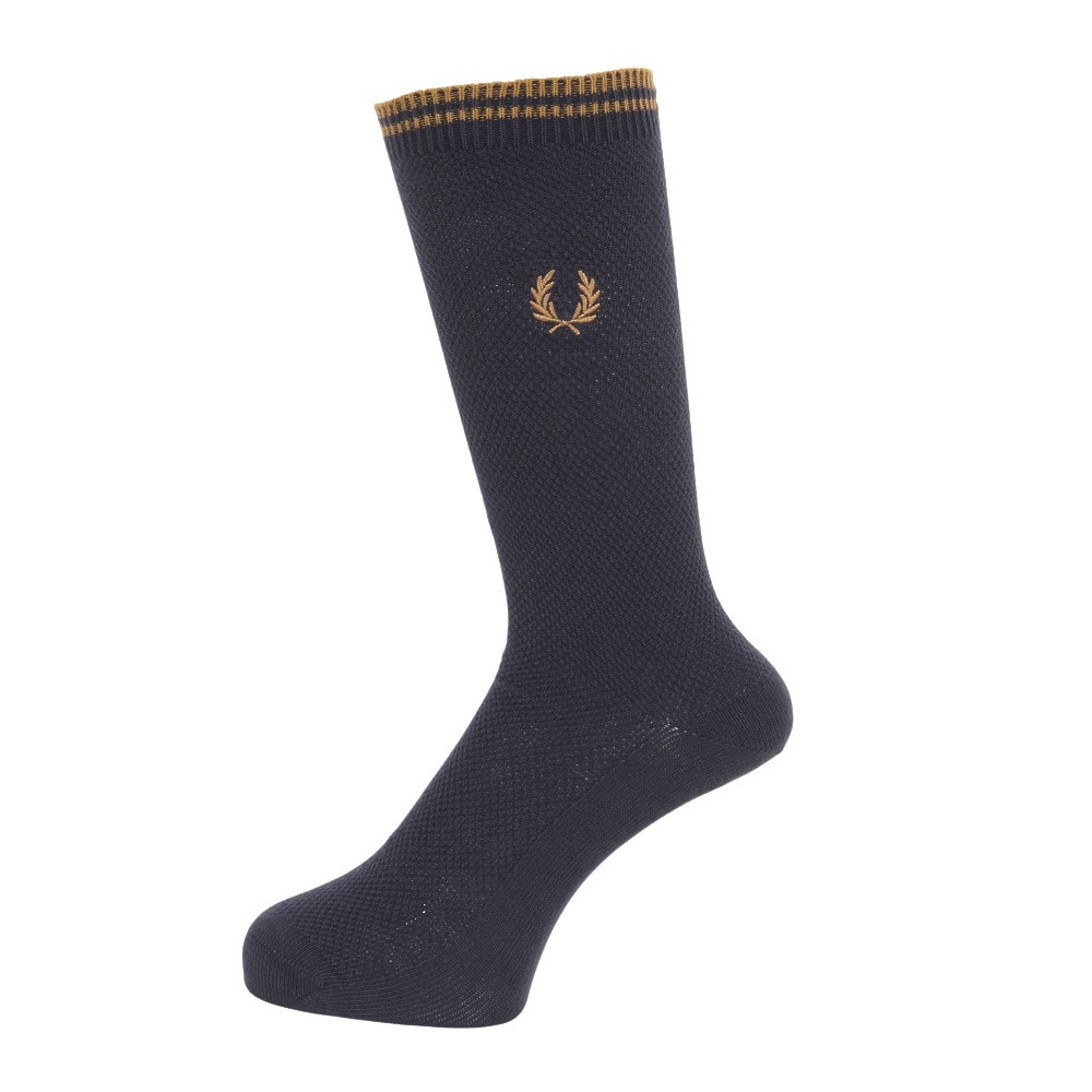 フレッドペリー（FRED PERRY）（メンズ、レディース）ソックス TIPPED C7170-R63 23AW