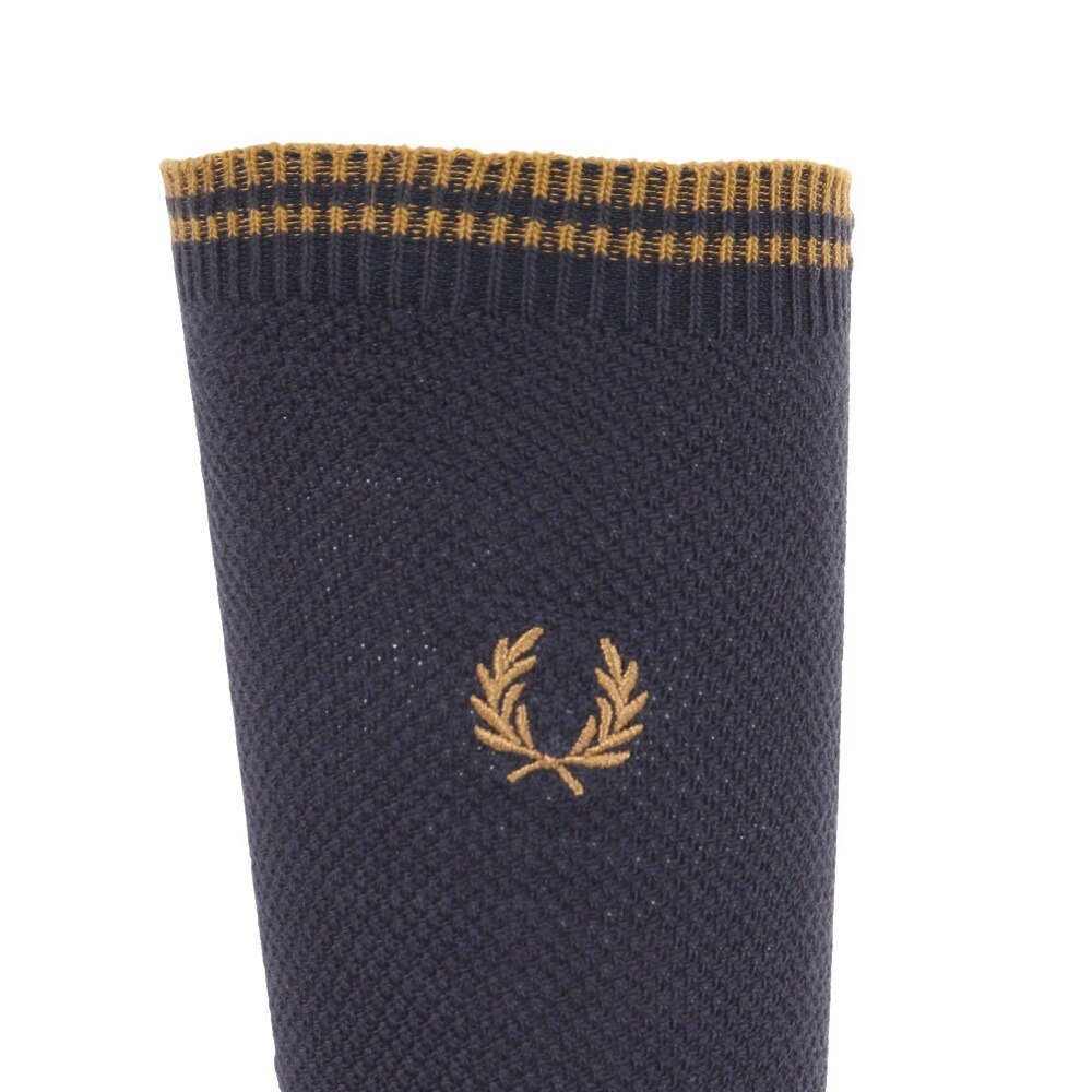 フレッドペリー（FRED PERRY）（メンズ、レディース）ソックス TIPPED C7170-R63 23AW