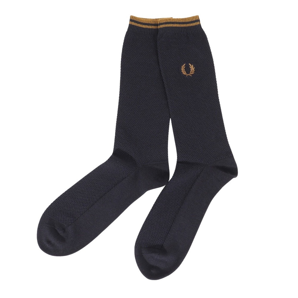 フレッドペリー（FRED PERRY）（メンズ、レディース）ソックス TIPPED C7170-R63 23AW