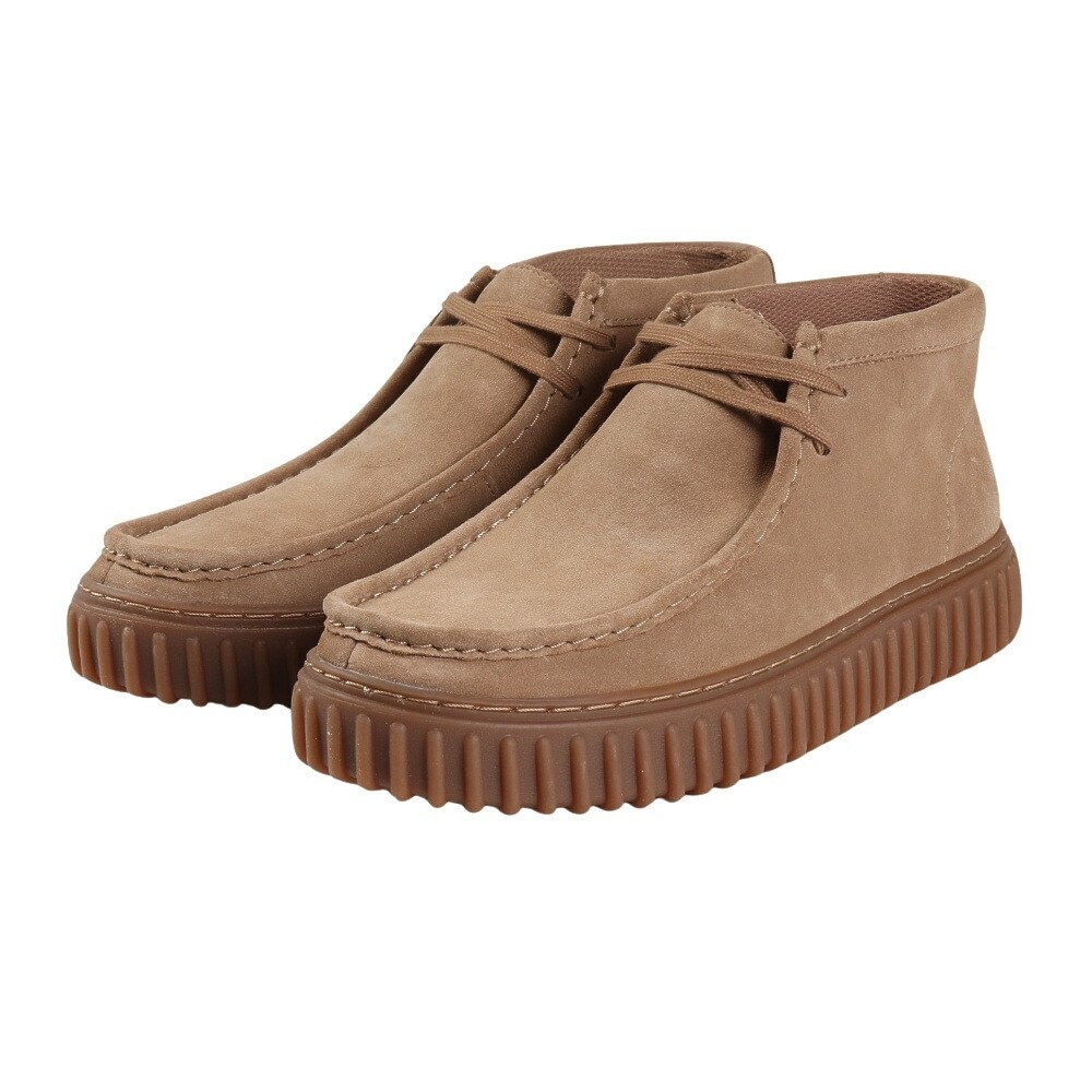 Ｃｌａｒｋｓ スエード シューズ トーヒル ハイ 26173663 ２６．５ 80 雑貨