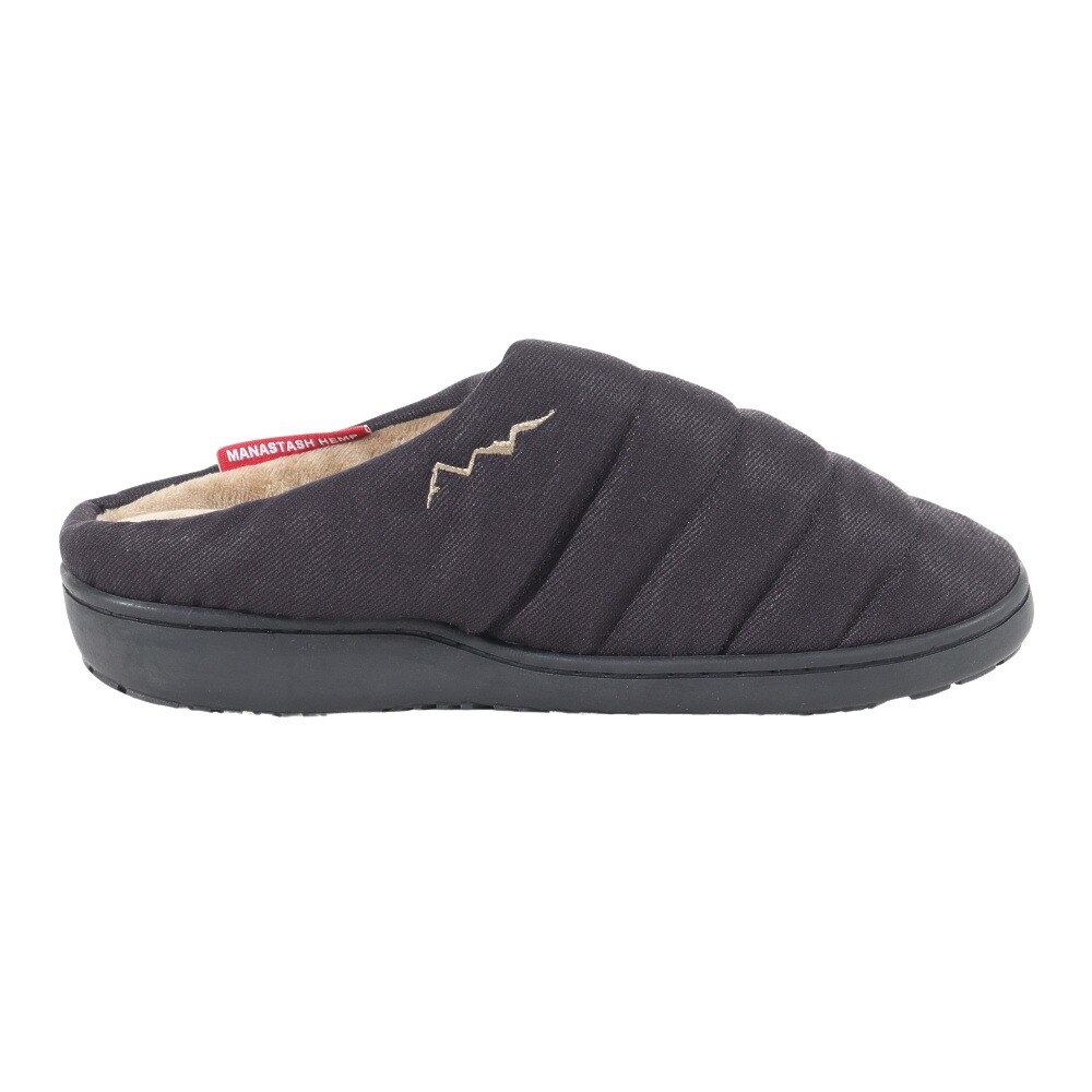 マナスタッシュ（MANASTASH）（メンズ）スブマナ ヘンプツイルサンダル23 792-3990001 BLK BEIGE