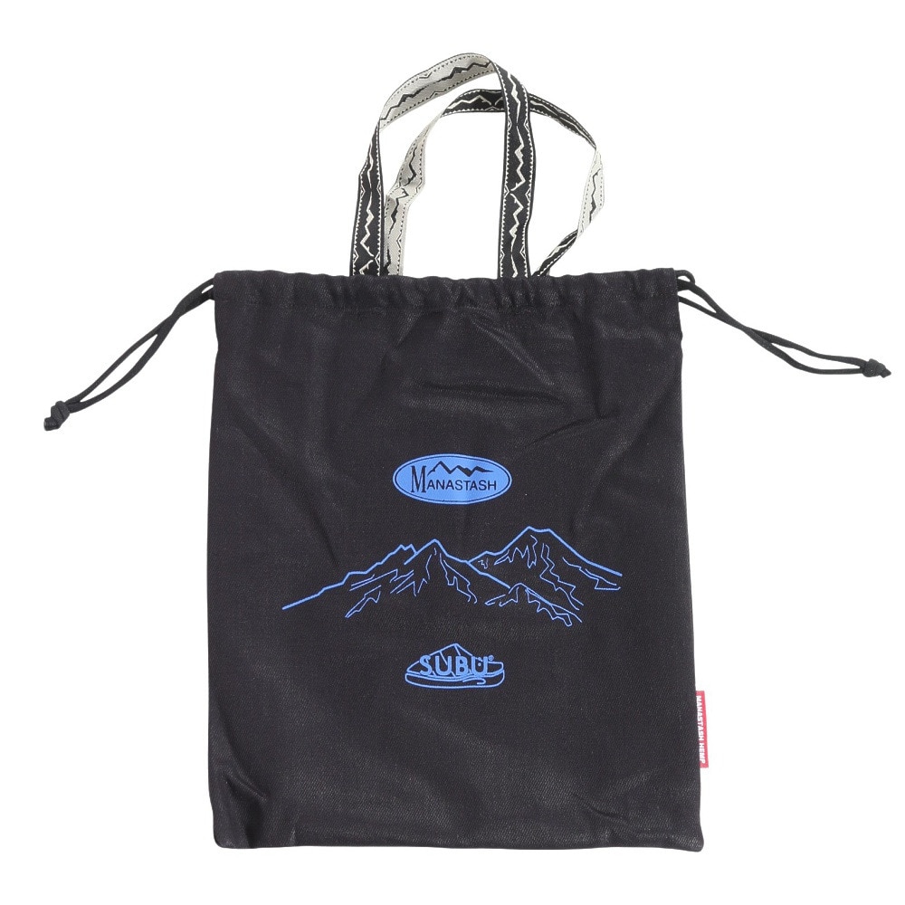 マナスタッシュ（MANASTASH）（メンズ）スブマナ ヘンプツイルサンダル23 792-3990001 BLK BLUE