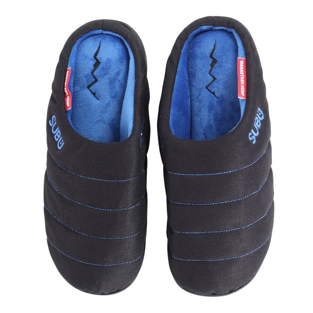 マナスタッシュ（MANASTASH）（メンズ）スブマナ ヘンプツイルサンダル23 792-3990001 BLK BLUE