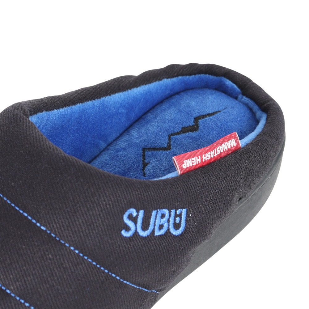 マナスタッシュ（MANASTASH）（メンズ）スブマナ ヘンプツイルサンダル23 792-3990001 BLK BLUE