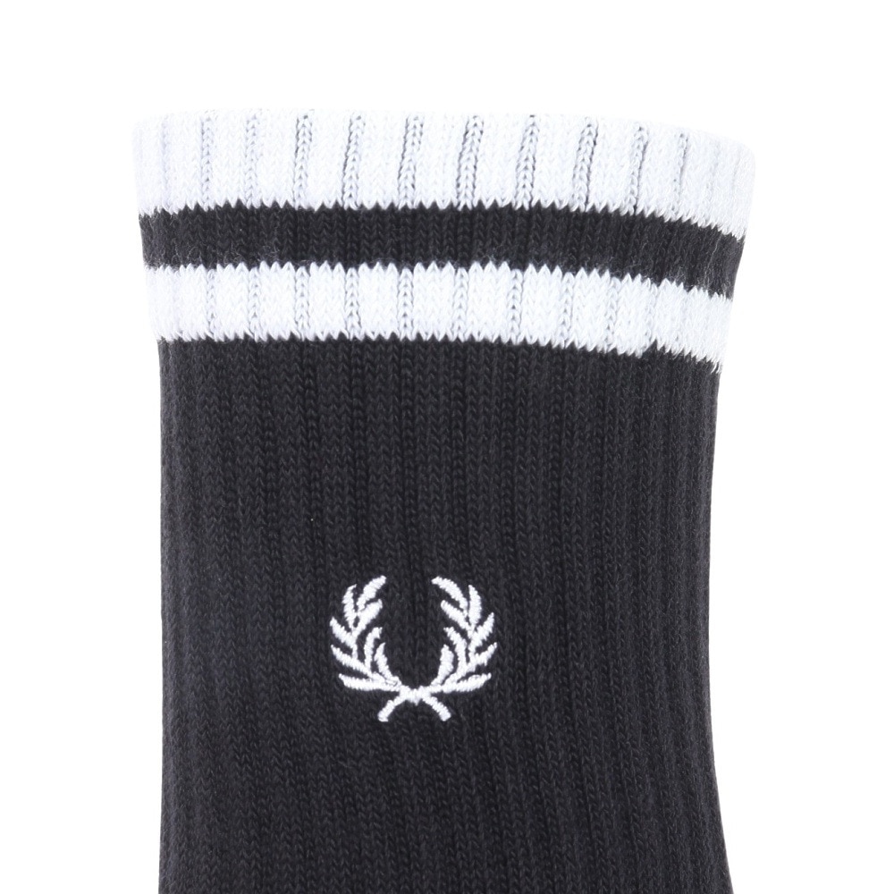 フレッドペリー（FRED PERRY）（メンズ）TIPPED ショートソックス F19998-350 24SS