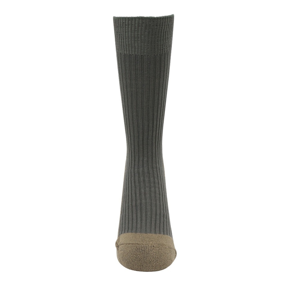 ヘルスニット（Healthknit）（メンズ）リブパイル ソックス 1足組 191-8004-35