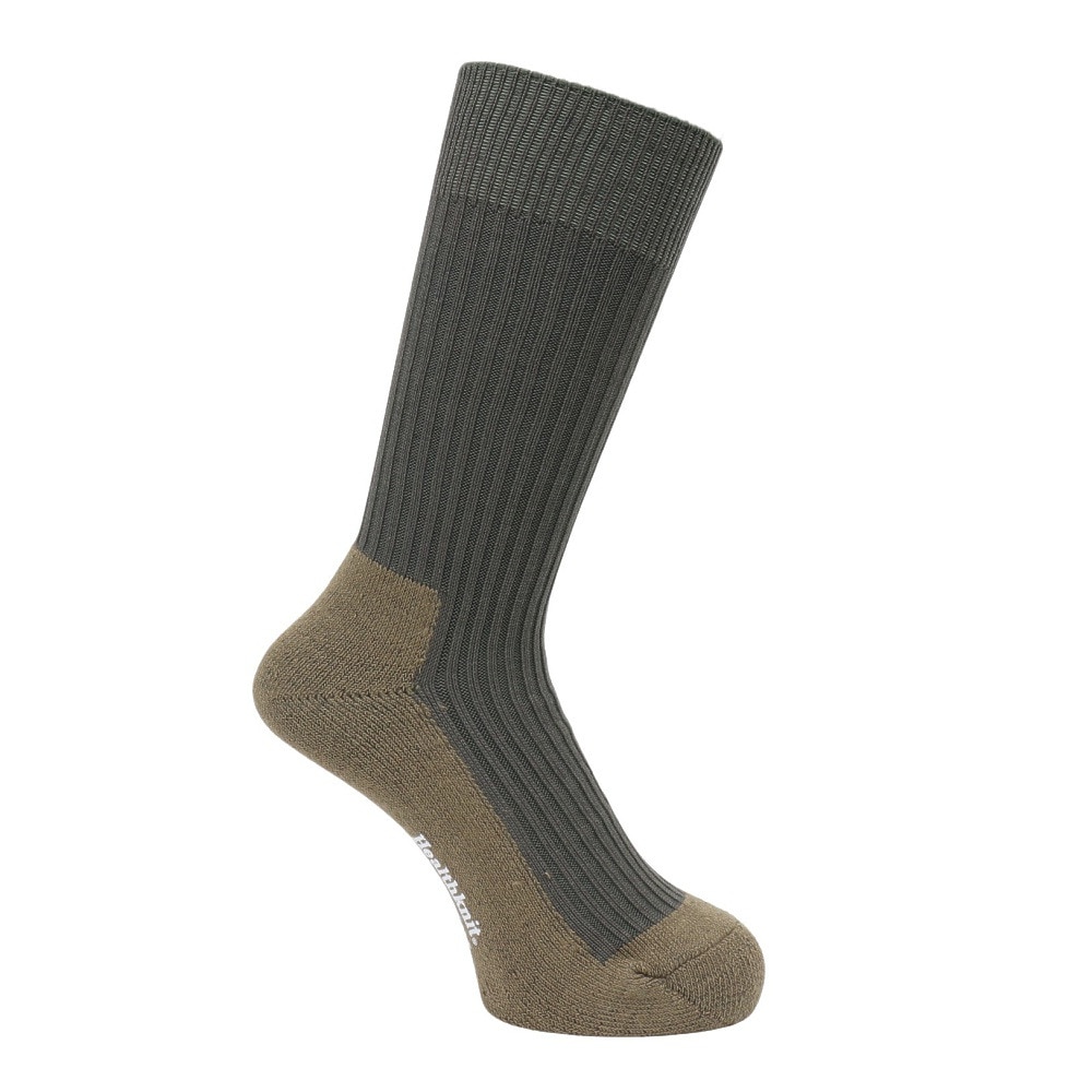 ヘルスニット（Healthknit）（メンズ）リブパイル ソックス 1足組 191-8004-35