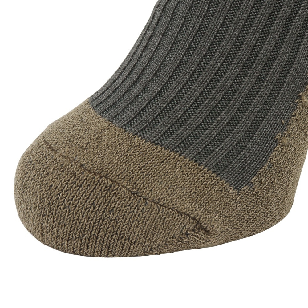 ヘルスニット（Healthknit）（メンズ）リブパイル ソックス 1足組 191-8004-35