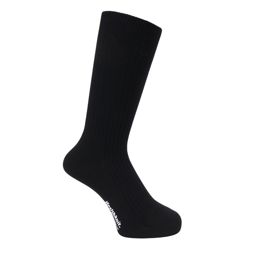 ヘルスニット（Healthknit）（メンズ）リブパイル ソックス 1足組 191-8004-80
