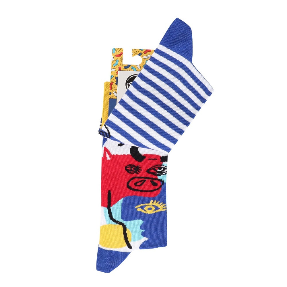 メニーモーニングス（MANY MORNINGS）（メンズ）レギュラーソックス 1足組 Picassocks