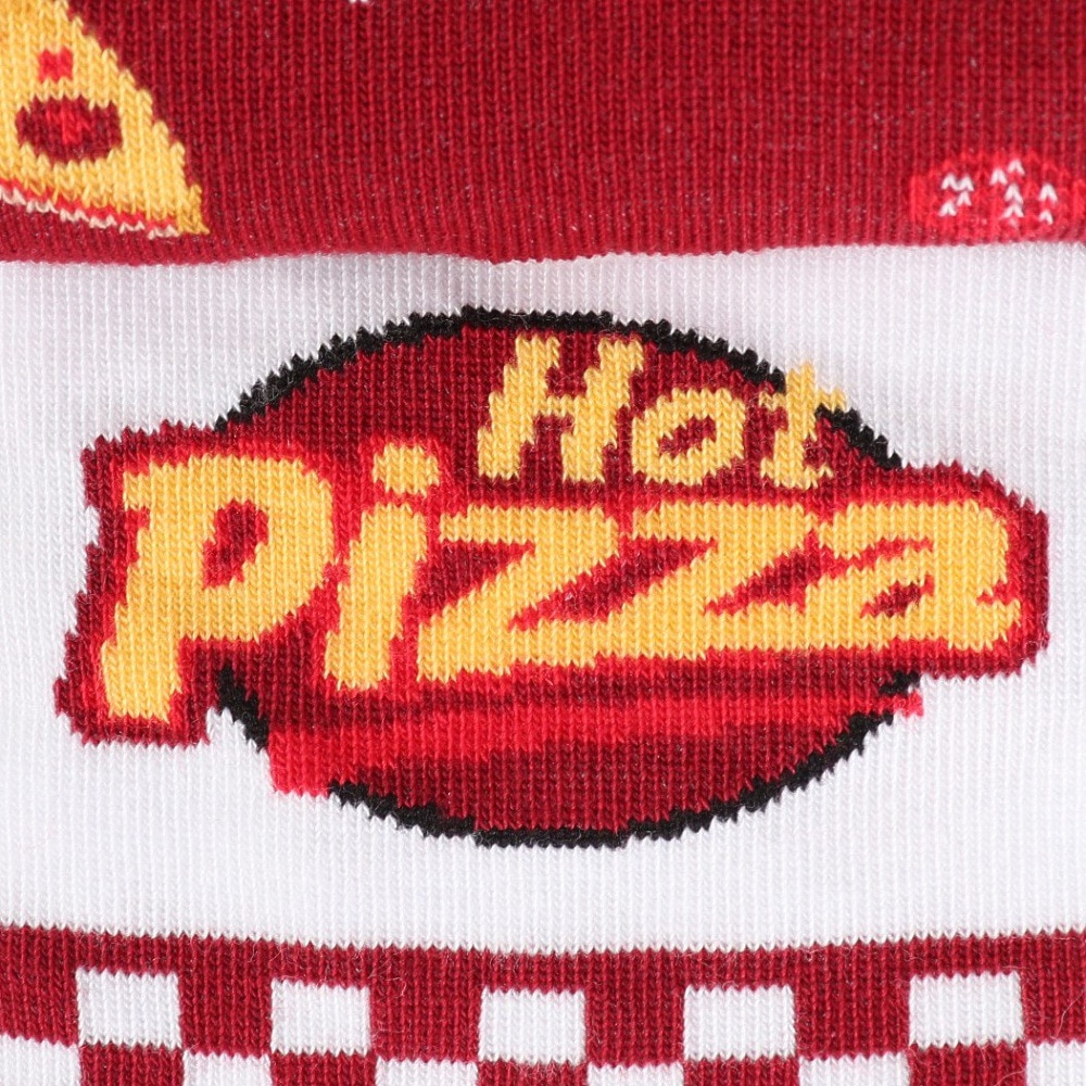メニーモーニングス（MANY MORNINGS）（メンズ）レギュラーソックス 1足組 PizzaSlice