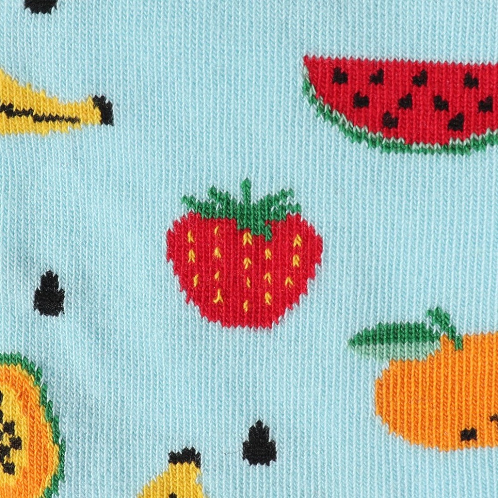 メニーモーニングス（MANY MORNINGS）（メンズ）レギュラーソックス 1足組 Tutti Frut